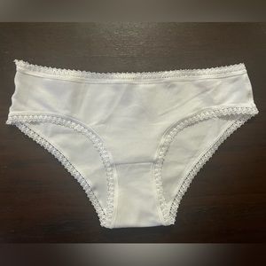 Bikini Handmade Panty White S